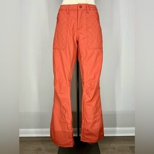 Burton Vida Orange Snowboard Ski Pants Size M